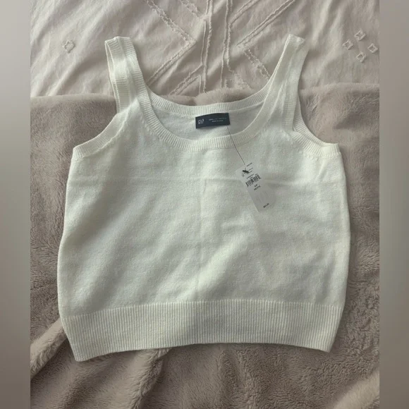 NWT GAP CashSoft Cropped Tank Top SP - Picture 7 of 7